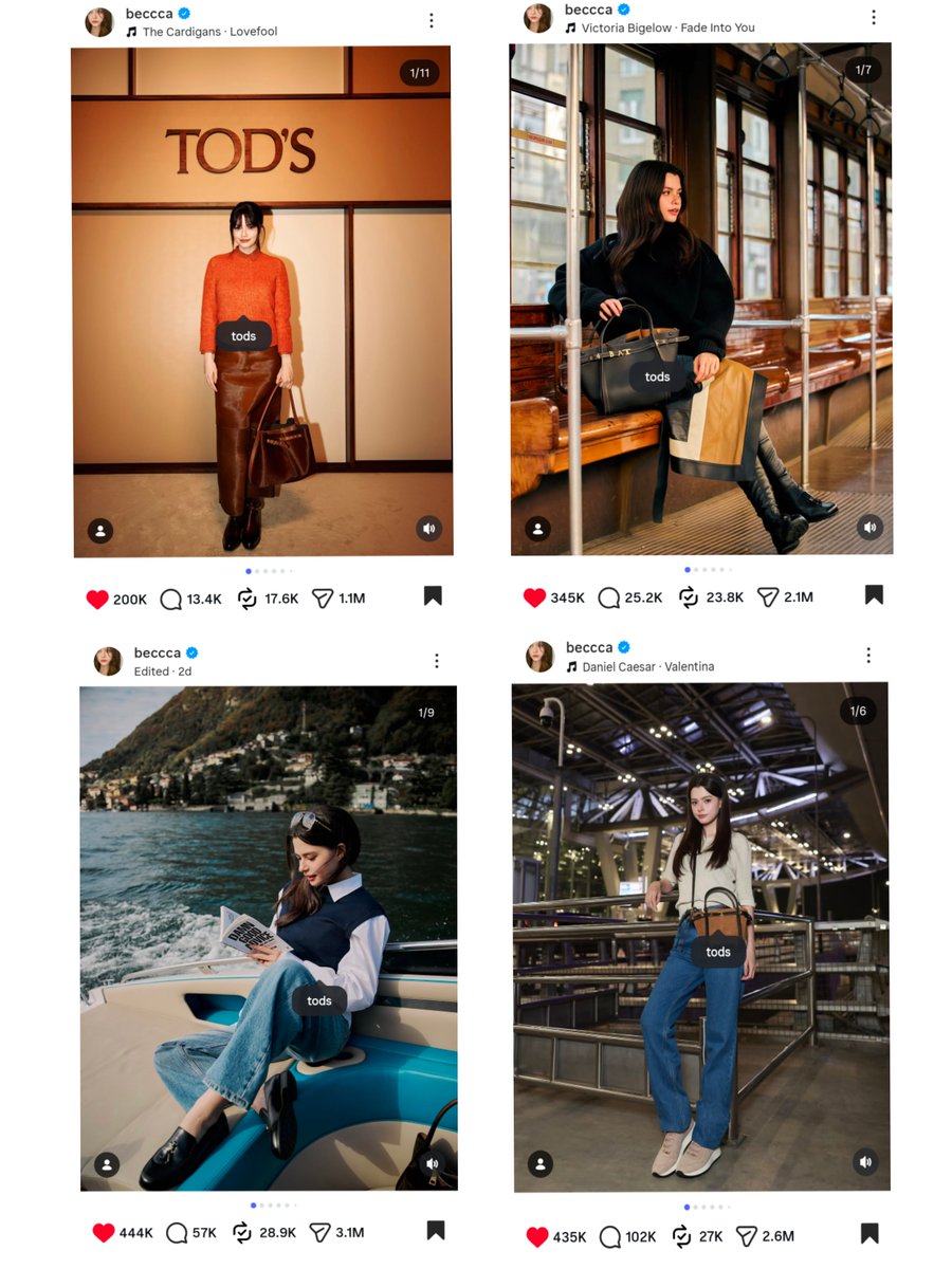 dd36960329's tweet photo. Please Engage IG/TikTok for becky

Like comment repost share save

🎯Goals 1M+Like

[ update ]
IG
1❤200k➡️300k  🔐500k
2❤345k➡️155k
3❤444k➡️56k
4❤435k➡️65k
TT
5❤141k🔜200k
5👀2.1M 🎯10M

#BeckyxTodsSS27
#BeckyxMFWTodsSS27 
#beckysangels
#BeckyArmstrong https://t.co/f0KqntRnRz