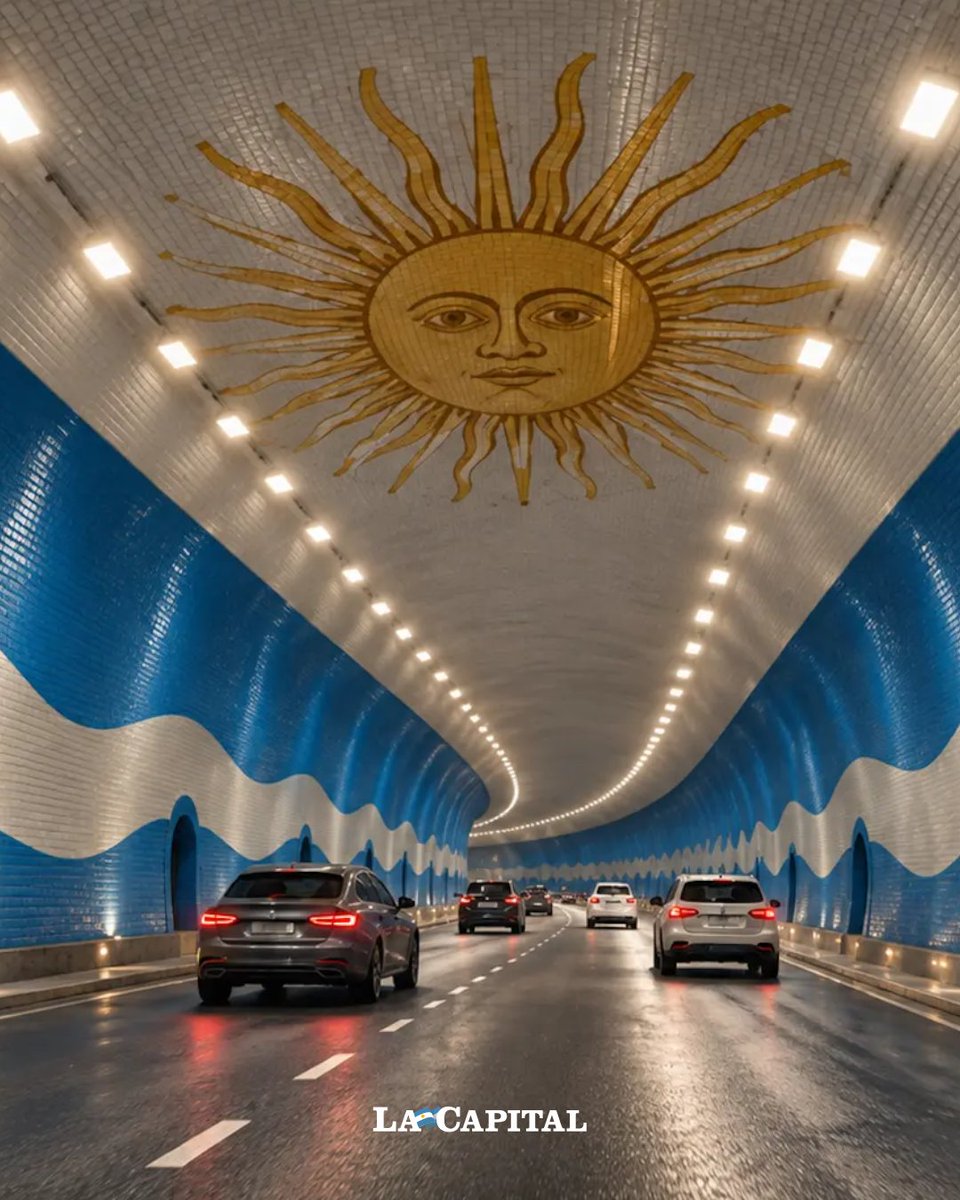lacapital's tweet photo. 🇦🇷 ¿QUÉ TE PARECE LA IDEA?

En las últimas semanas, ingresó un proyecto al Concejo de Rosario para revalorizar el túnel de la avenida Arturo Illia, un corredor clave transitado a diario por miles de rosarinos que nació en la época dorada de los ferrocarriles. La iniciativa contempla intervenir tanto los laterales como el techo del pasaje para incorporar imágenes de las máximas figuras de la ciudad.

El proyecto, que lleva la firma del concejal Pablo Gavira, plantea una transformación artística urbana. La idea es plasmar la bandera argentina junto a retratos de las principales celebridades nacidas en Rosario, como Lionel Messi y Fito Páez. “La propuesta busca que podamos encontrarnos con nuestra historia, con nuestra cultura y con aquellas personas que, desde distintos ámbitos, dejaron una huella en Rosario”, explicó Gavira.