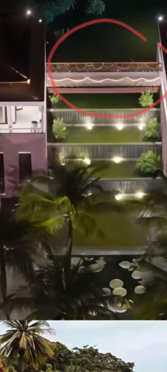 FfffLasalle's tweet photo. @harumaniesya I think it the decoration on the bridge https://t.co/1D3maiEiCw