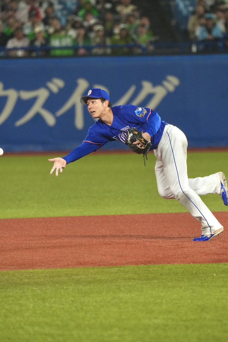 ryo__dragons's tweet photo. 注文通りのゲッツー！齋藤ナイス火消し！！
#福永裕基 #村松開人 #齋藤綱記 https://t.co/ykVU73PMmC