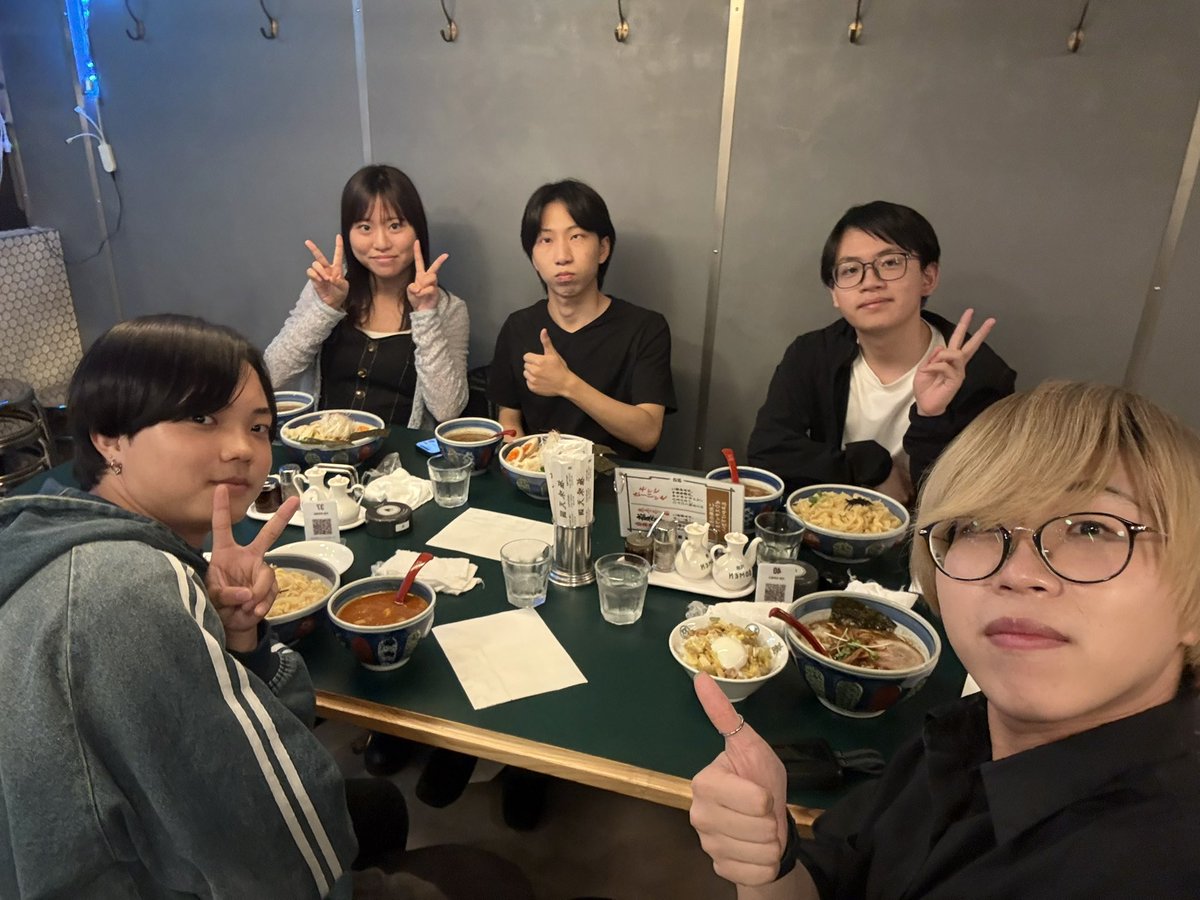 M3_akki's tweet photo. 初STECHご飯会！！！
#STECH https://t.co/sao5twPQR4