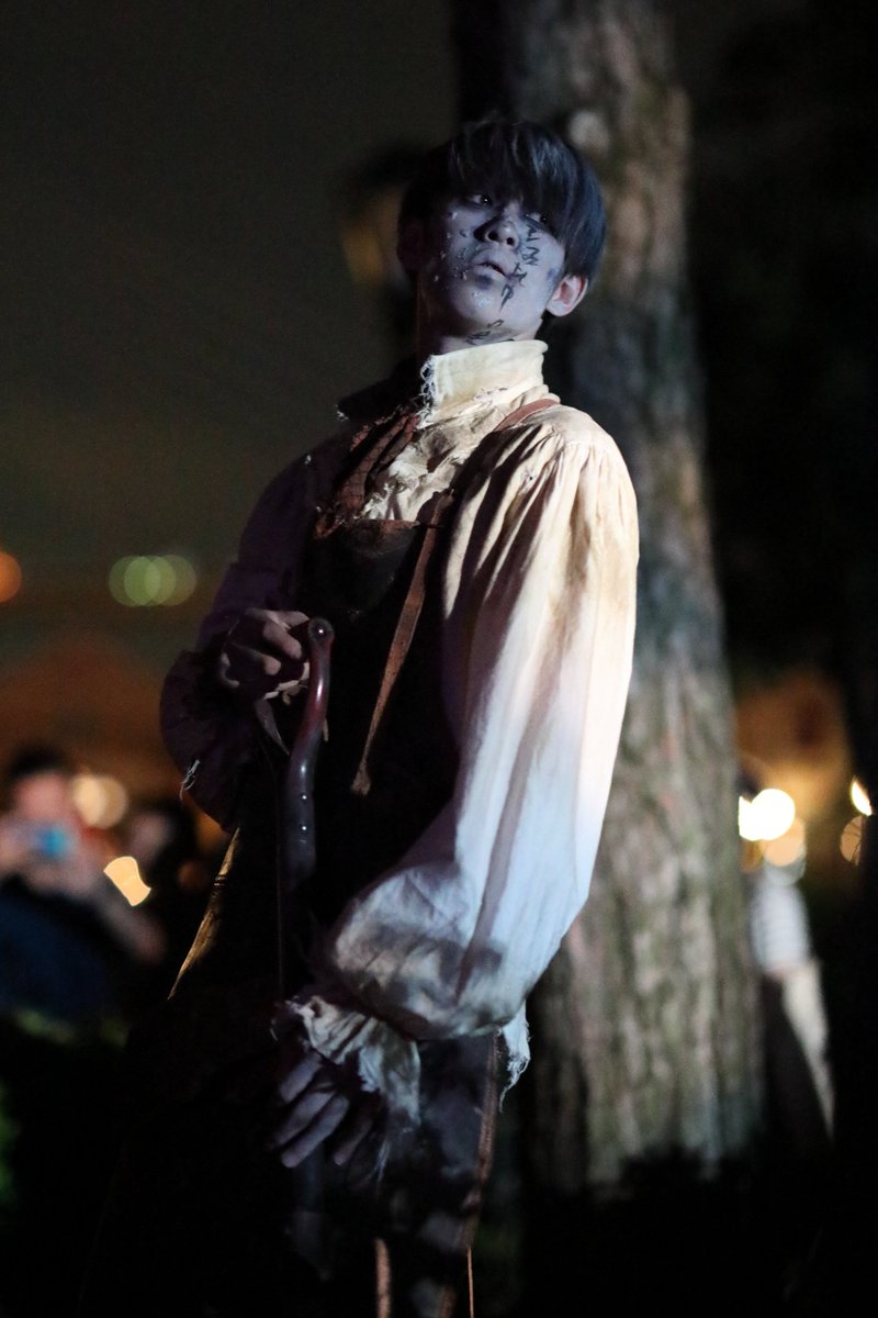 EigerM's tweet photo. 2019年9月26日 ハロウィーン・ホラー・ナイト
7年前の今日の写真です。
今日も1日お疲れさまでした～ https://t.co/o8ZQL19Heg