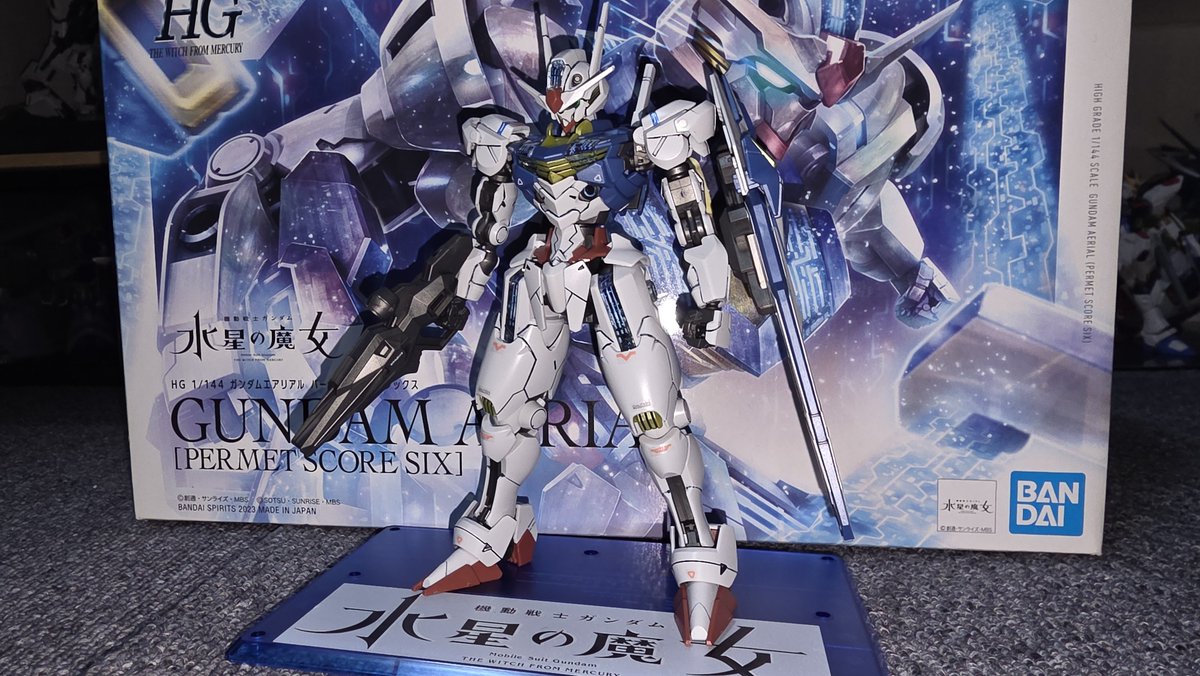 OLuchs's tweet photo. MGSDクシャトリヤ買えんかった( ﾟ∀ﾟ):∵ｸﾞﾊｯ!!

なのでガンダムエアリアル パーメットスコア6←
成形色少し違うのねw https://t.co/tmTm22C1Of