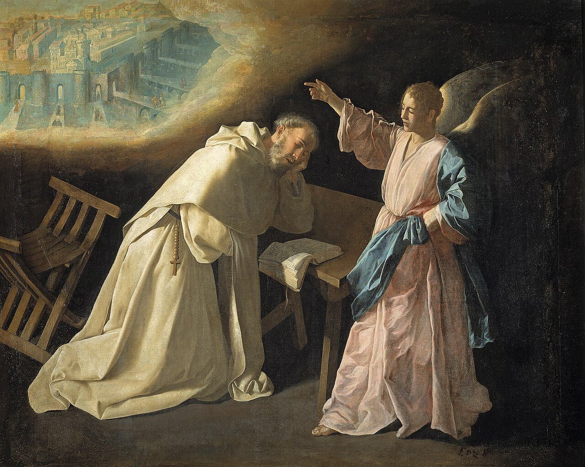 LucianoWrial's tweet photo. «Visión de San Pedro Nolasco» (ca. 1629), de Francisco de Zurbarán. https://t.co/fZCBeQ4UYL