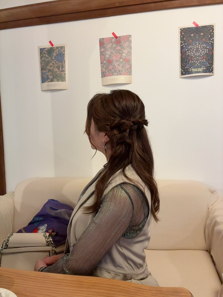 catban066's tweet photo. ライブ行ってた楽しかった〜〜ヘアメもしてもらった🥹💓 https://t.co/etYgW99eWu