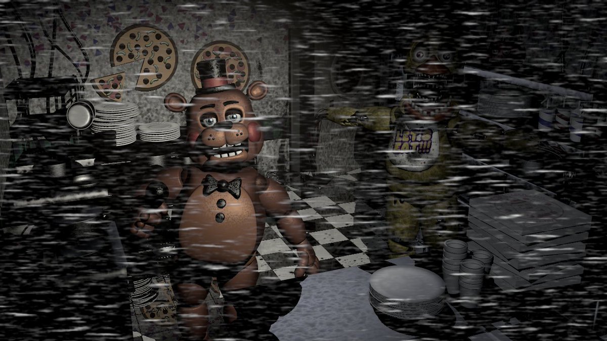 mrcheese047's tweet photo. Giving new cameras to fnaf games #02
the kitchen 🍕
#fnaf #fnaf2movie  #fnafart https://t.co/gpO3gonLoi