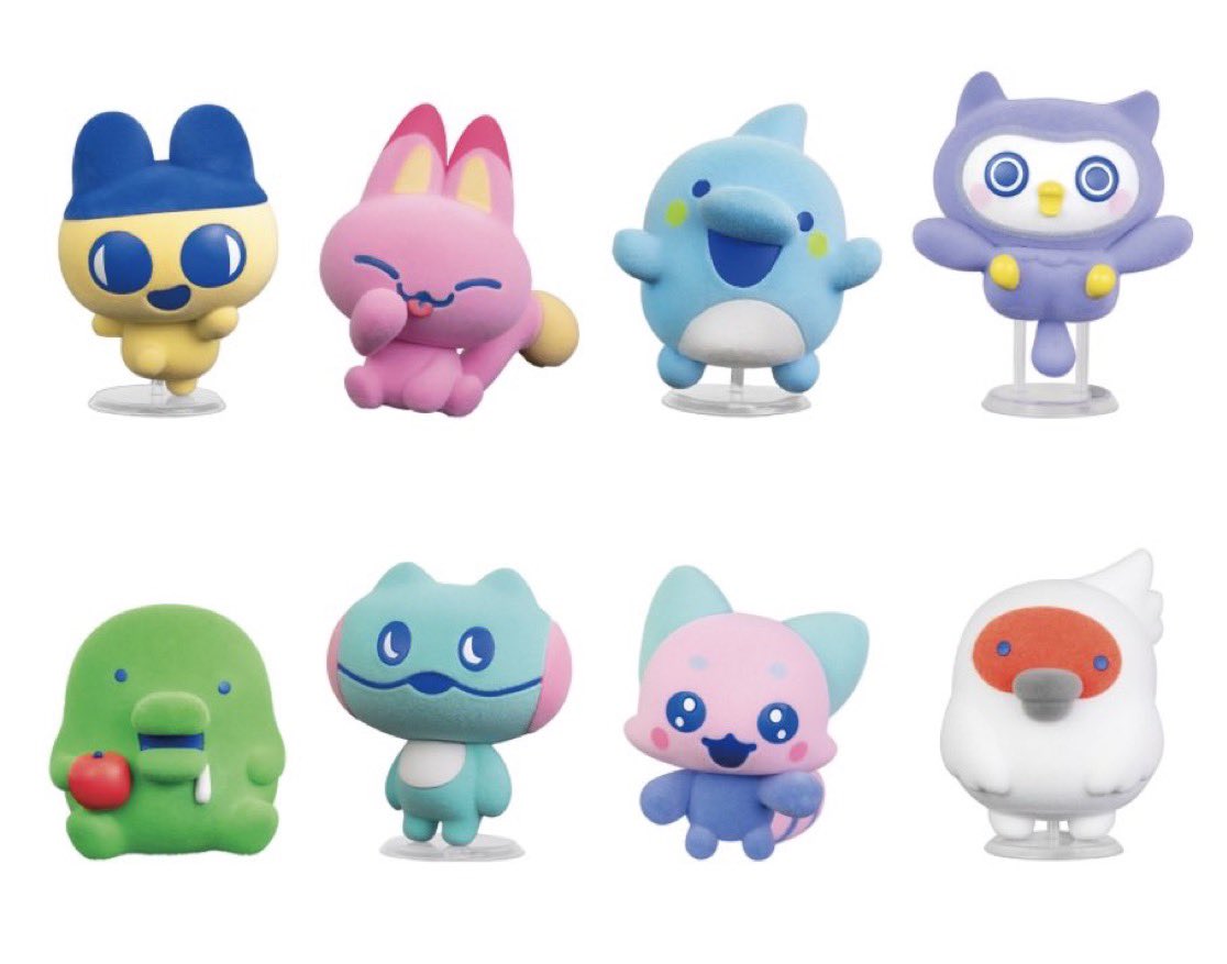 mumu_chans's tweet photo. 【交換】

ふわふわでカワイイ Tamagotchi Flocked Figure たまごっち パラダイス フロッキー フィギュア

譲） かわずっち れさぱんっち
求）まめっち

※郵送での交換のみ https://t.co/QTxQN8vJFh