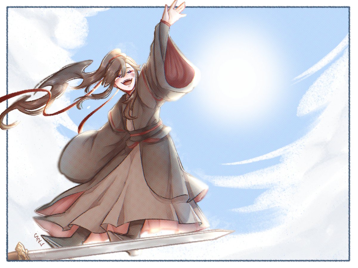 szelle_'s tweet photo. "Lan Zhan, look at me!"

#mdzs #wangxian https://t.co/qxMwGcLc29