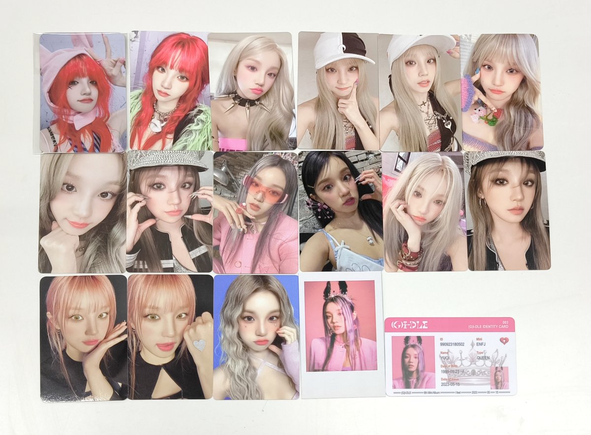 Girls_KPOP_NO1's tweet photo. #idle👑
【入荷情報】
i-dle《ウギ》のトレカが入荷致しました|•'-'•)و💕 
日曜日は11時30分オープンです✨✨  
お求めの方はぜひご利用くださいませ❣️❣️ 

#MIYEON #ミヨン #MINNIE #ミンニ #SOYEON #ソヨン #SHUHUA #シュファ #YUQI  #ウギ #GIDLE 

#kbooks K-POP館プラス  
平日12:00～20:00／土日祝11:30～20:00 
https://t.co/RdfuaTy6PL