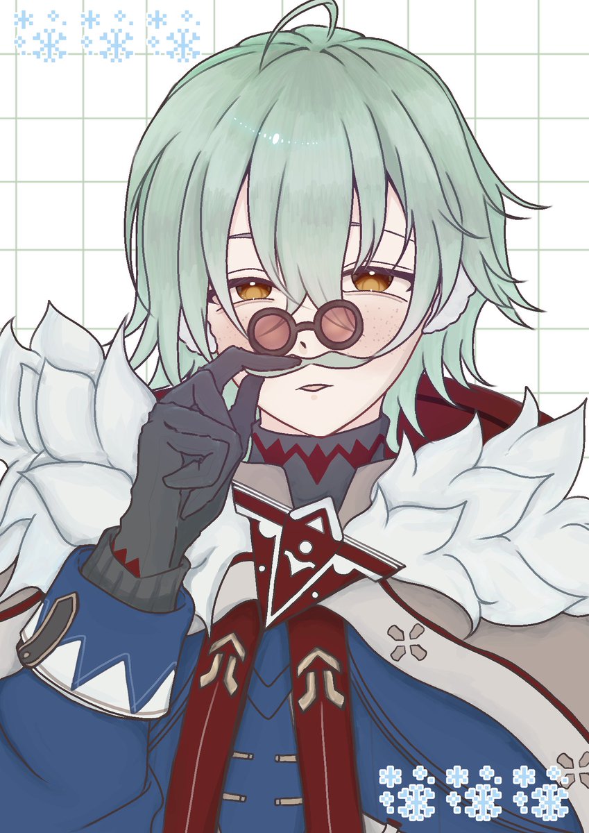 Rainwcd0's tweet photo. #アリョーシャ #Alyosha #Genshinfanart 
⚠︎︎魔神任務ネタ・衣装簡略化

最高の任務でした🙏 https://t.co/ZzO9JK9LKq