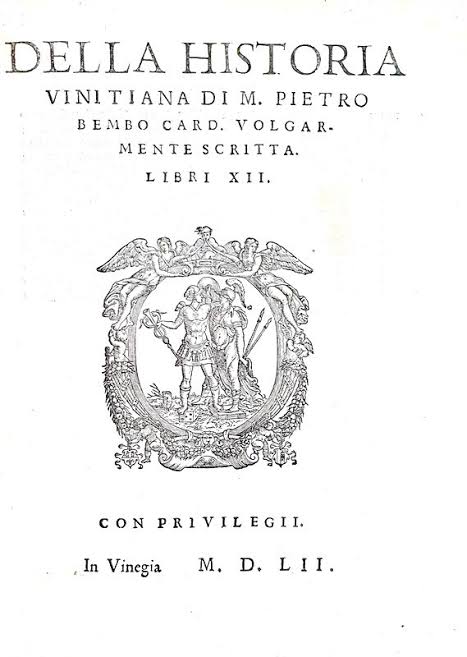 alberto_sanavia's tweet photo. #26settembre 1530, #Venezia: il futuro cardinale Pietro #Bembo è nominato storiografo pubblico. Continuerà la storia veneta dal 1487 (futura Historia Veneta) e gli sarà poi assegnata la custodia della futura Biblioteca marciana https://t.co/gxI34LonV5