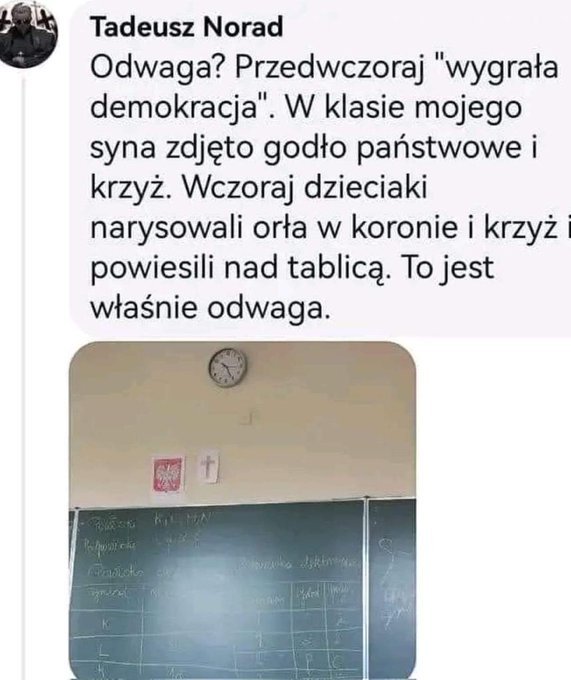 Mati43806448's tweet photo. Dzieci mądrzejsze niż sprzedajne, zideologizowane popychla z #ojkofobia
#komuna
#ideologia
#zdrajcy https://t.co/OUjrZmkbXp