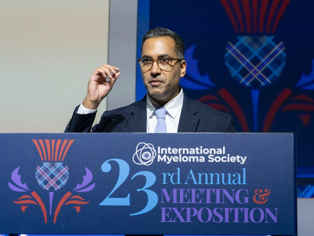 Myeloma Society (@Myeloma_Society) — #IMS26 — conference slide