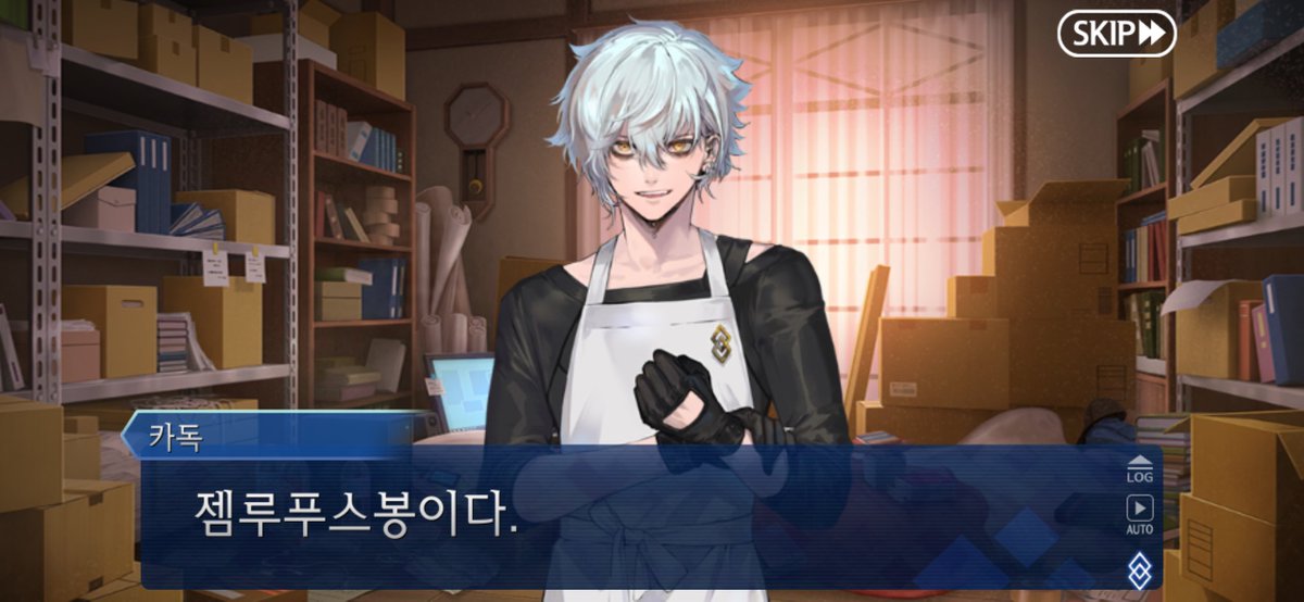 fgo5language's tweet photo. 日本版、繁中版、北米版、韓国版で

＼＼ゼムルプス棒だ。／／ https://t.co/IY41T3hVWi