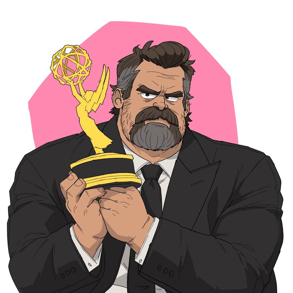 DeanTorb's tweet photo. I was actually planning to finish it—or rather, actually do it—when David Harbour wins the Emmy, but better late than never (P.S. I have no idea how to color metal.) https://t.co/OL2mi9GQsw