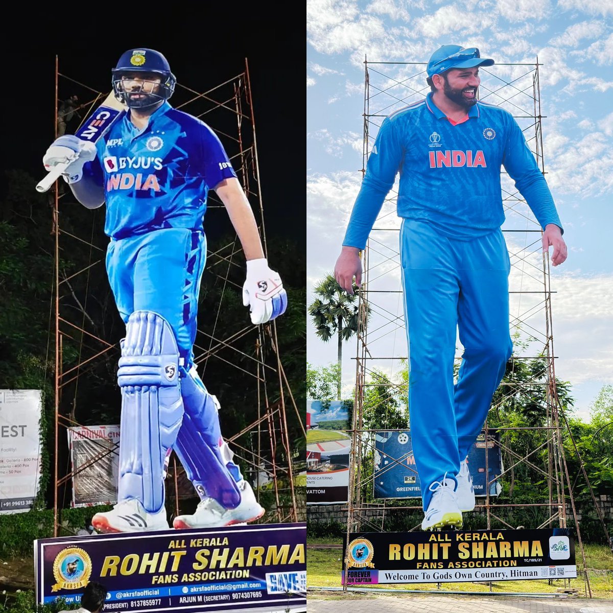 Roholic45x's tweet photo. Kerala King @ImRo45 🐯 https://t.co/lr2fsLYwng