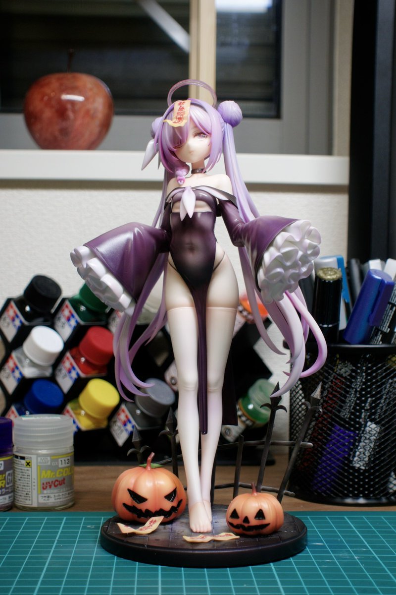 Higogitsune's tweet photo. 作ったガレキ4つ https://t.co/8SVEUCRrZr