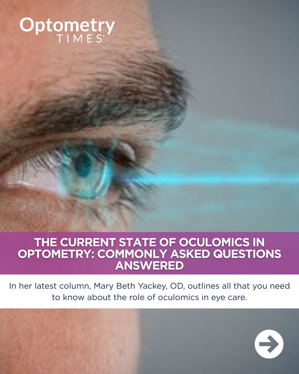 OptometryTimes's tweet photo. 👁️ This week in optometry:
Major developments in the field of myopia take the spotlight. Experts also weight in on AI in practice, oculomics, and next week's AAOpt 2026 meeting. Find out what to look forward to in our recap:
https://t.co/O6Qvxur9Ok https://t.co/48s0r2u4Tz