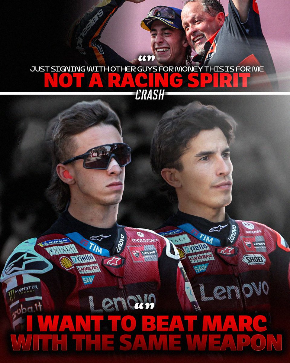crash_motogp's tweet photo. It's not about the money. Discover the fiercely competitive reason rising star Pedro Acosta is leaving KTM to challenge a MotoGP legend on equal machinery. #MotoGP #Ducati https://t.co/ExvbFXnaLr