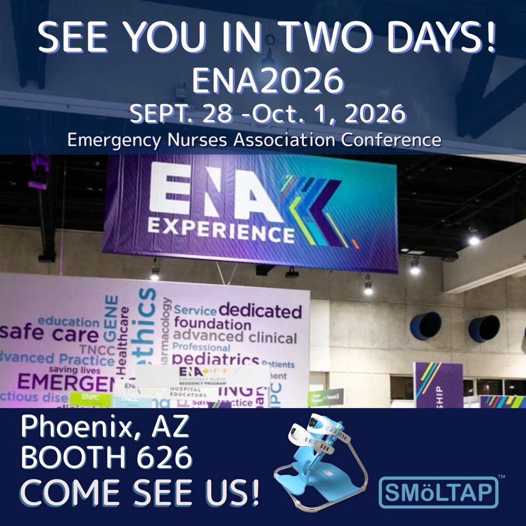 smoltapinc's tweet photo. Phoenix, here we come! 🌵 We’re just TWO days away from #ENA2026! Stop by the SMöLTAP booth to connect with our team and see what’s new. We can’t wait to see you!

📍 Booth 626

#EmergencyNursing #SMöLTAP @ENAorg https://t.co/dCo17WqOjZ
