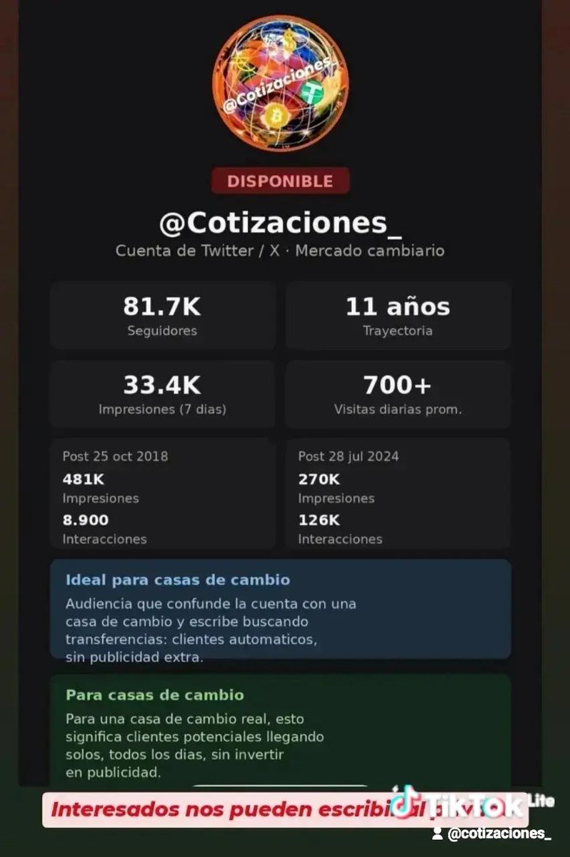 Cotizaciones_2's tweet photo. Únete a nuestro grupo de telegram 
https://t.co/Apbv2aF8uN https://t.co/XNcykLxk58