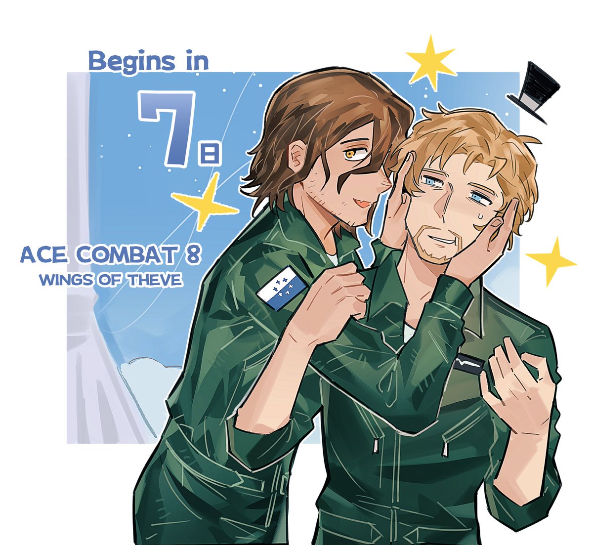 Asenjiu150730's tweet photo. #皇牌空战8发售倒计时
#ACECOMBAT #ACECOMBAT8
距离AC8还有7日！
今日特邀飞行员————————
皇牌空战7：未知空域 || Count &amp; Trigger https://t.co/H1z21cOoSt