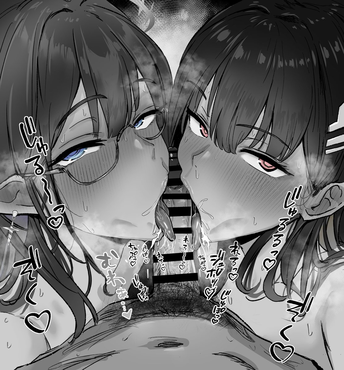kankohi_syuki's tweet photo. リン行政官とリオ会長にじっと見つめられながら二つの唇に挟まれておち〇ぽサンドイッチになって、この世の快楽の全てを貪りたい…… https://t.co/cLd6OMBFPa