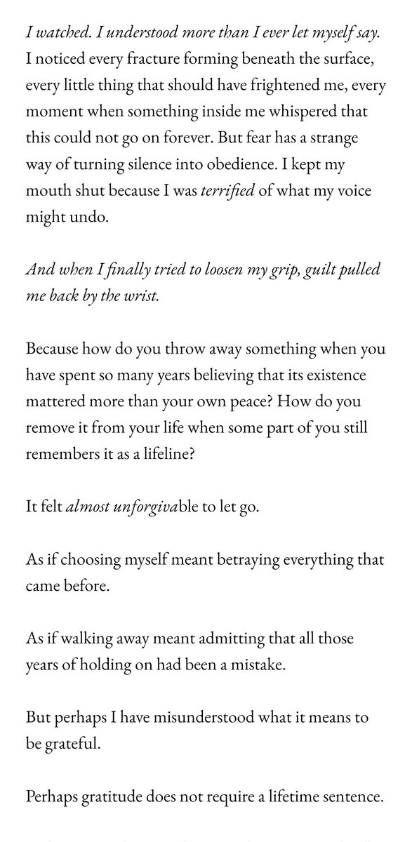 bleuberriez4's tweet photo. When you’re caught between what you know and what you’re afraid to admit, silence becomes the easiest place to hide. So you choose it—not because you have nothing to say, but because every word feels capable of destroying what you’ve spent years preserving.

🧍🏻‍♀️ https://t.co/PdQPiFOhiF