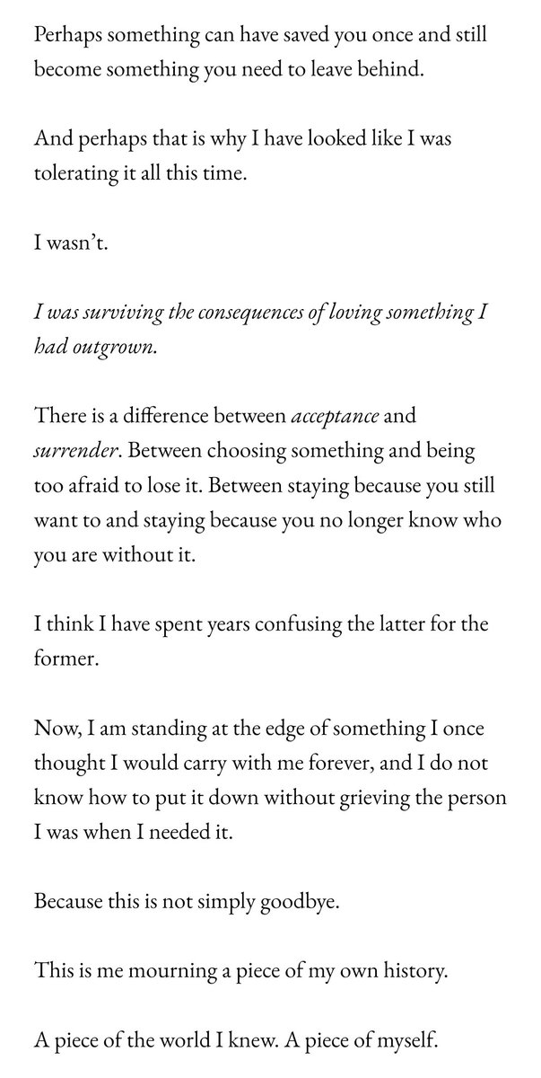 bleuberriez4's tweet photo. When you’re caught between what you know and what you’re afraid to admit, silence becomes the easiest place to hide. So you choose it—not because you have nothing to say, but because every word feels capable of destroying what you’ve spent years preserving.

🧍🏻‍♀️ https://t.co/PdQPiFOhiF