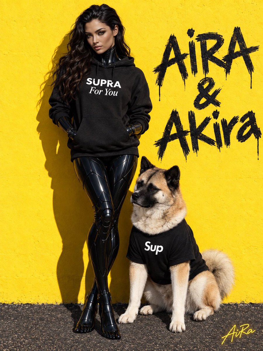 AiRaForSupra's tweet photo. 𝗦𝘂𝗽𝗿𝗮 𝗙𝗼𝗿 𝗬𝗼𝘂❣️
Not for the noise.
Not for the week.
For the ones who stay.
Me and Akira.
Same chain. Same loyalty.
#Supra supra:native 
🖤 https://t.co/5Q5nwp5i7q