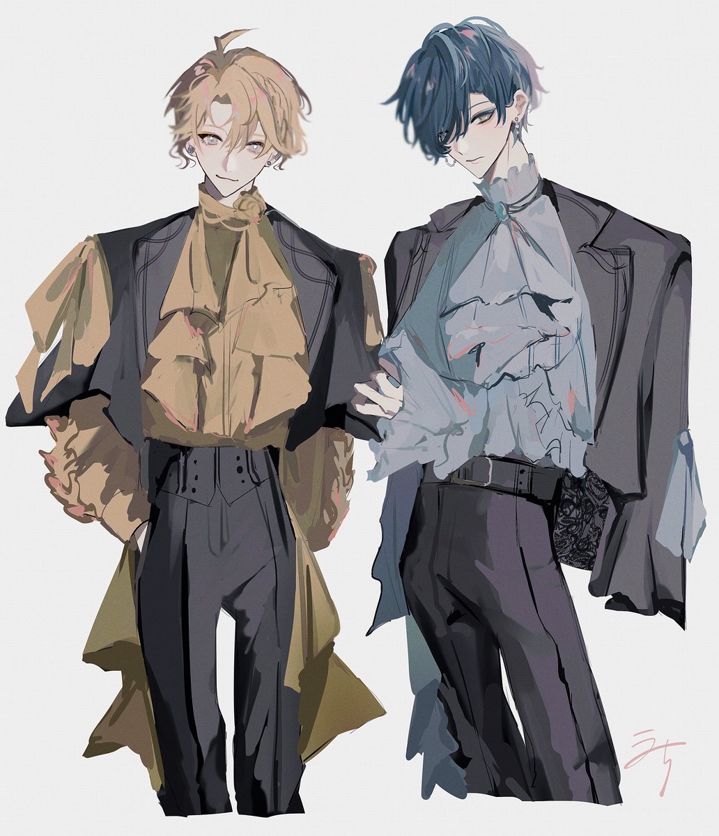 potato_2539's tweet photo. RhZG🎻🎹
※創作服+髪型 https://t.co/74rERoYWWD