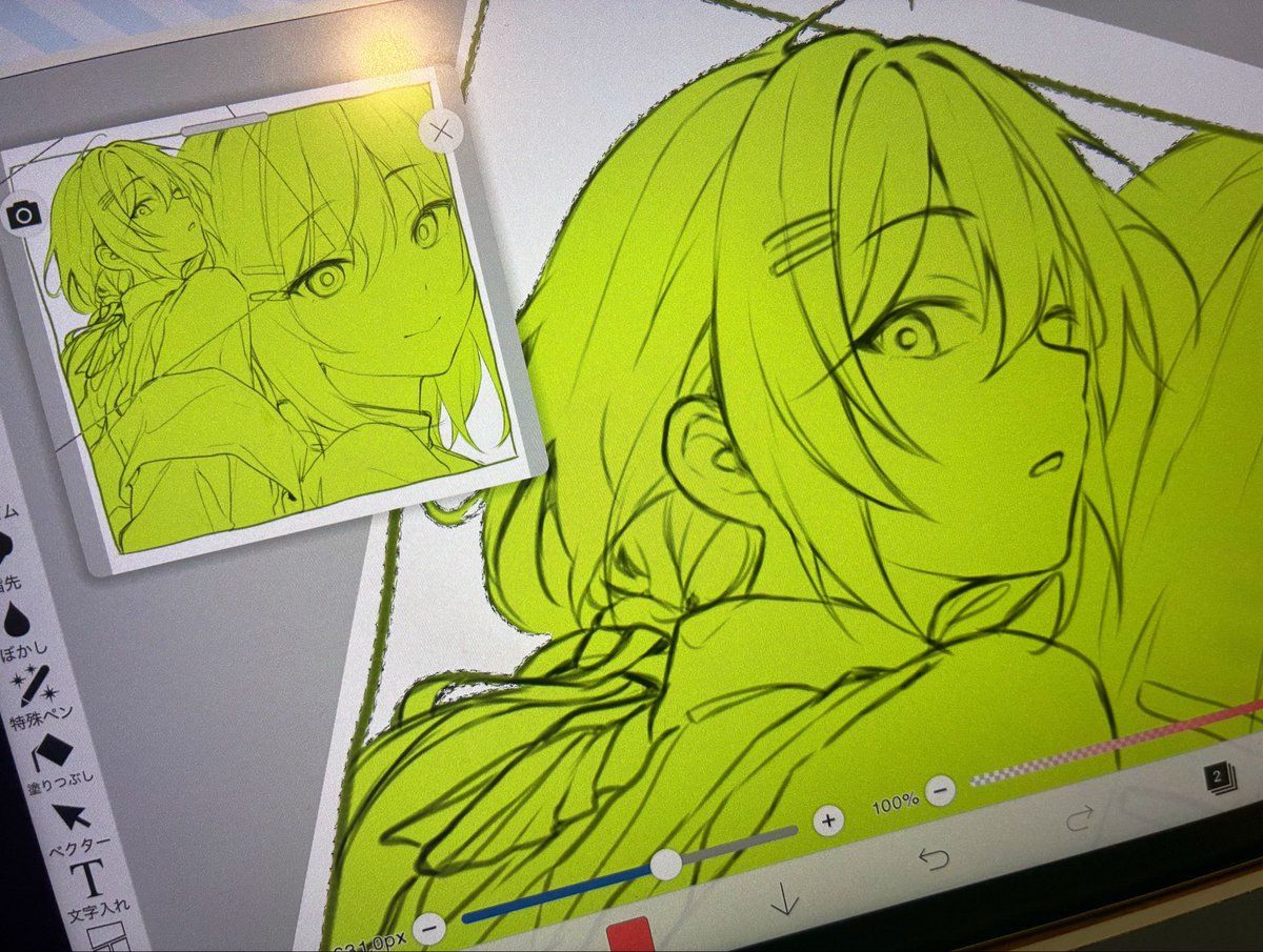 Tyama_desu's tweet photo. ocカキカキ中
#wip  #オリキャライラスト https://t.co/bSmY65PXjh