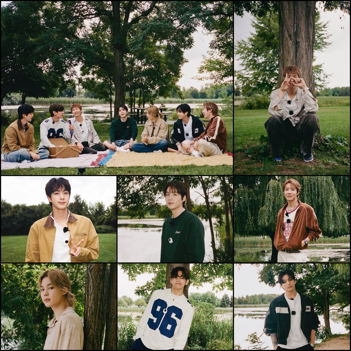 CalicoCat13_13's tweet photo. Them: omg, when 🐿️🐻🐰 hang out together, it’s only them the whole day! 
It’s proof they haven’t seen the other members… especially the ONE 🐥 member!

Well…… 

Best example for: only because members were spotted at different places, it doesn’t mean they haven’t seen e/o that same day! 🙄
