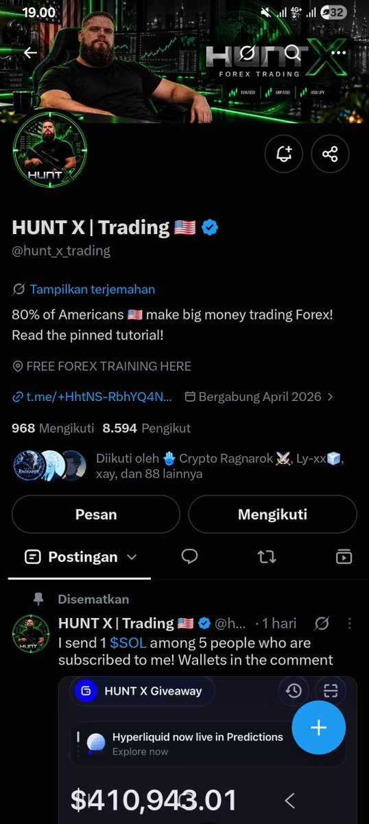 Shleemak's tweet photo. @kriptoxii @hunt_x_trading Waiting accepted https://t.co/PvoJU0vdyx