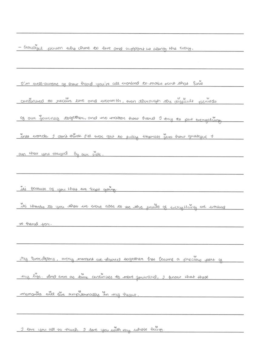 gehleecontent's tweet photo. UNIS Gehlee’s farewell message to the EverAfters 💌 https://t.co/XPJWqdWJ4Z