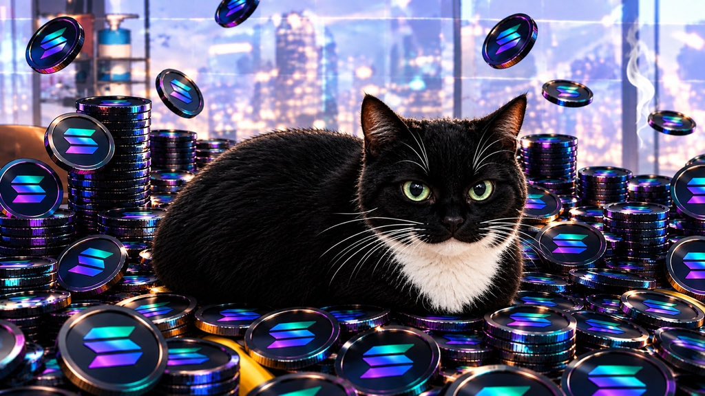 Maxwell_Onsol_'s tweet photo. It’s a new Era . $MAXWELL the spinning cat of solana. 

FmXj6NU98jz4pVmfGZyN9DaXWCvM7DqPoQpXbn8LxCs1 https://t.co/Mjmwhe4K9v