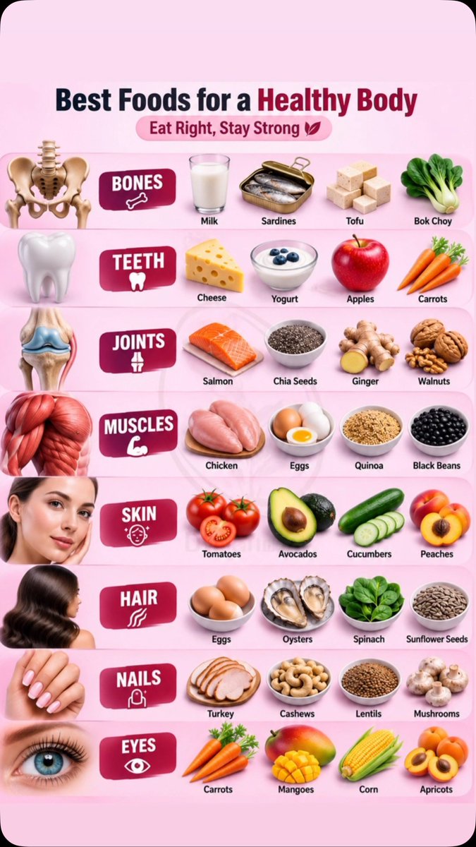 DailyNutriNotes's tweet photo. Good health starts with what you put on your plate✅️👇🌰 https://t.co/B23rVAN2xd