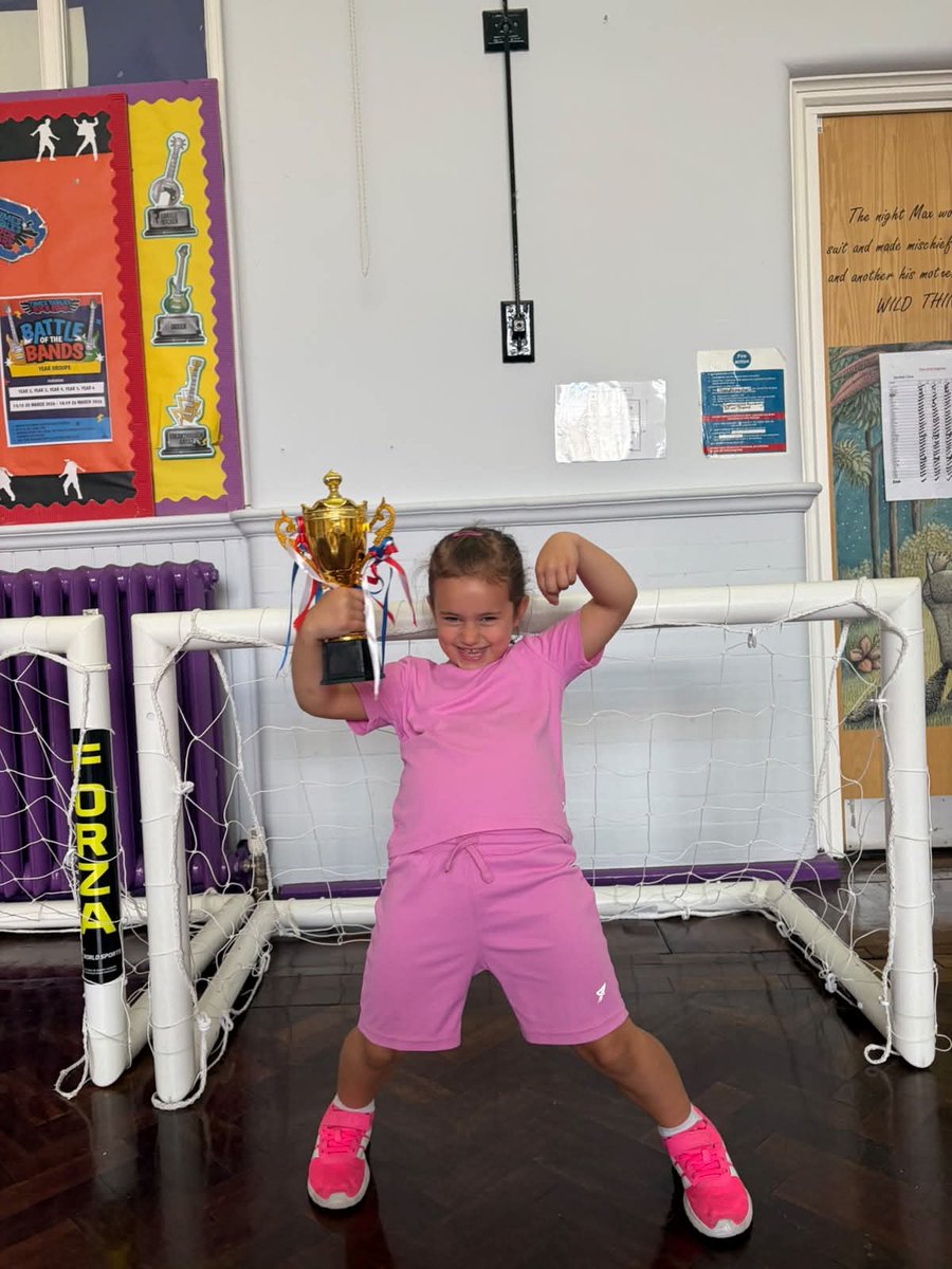 FootballingSup1's tweet photo. Ruby was Copperfields Little Superstar of the week for bringing her enthusiasm to every challenge set. She is generating more power when she kicks the ball and also improved her control when dribbling. https://t.co/DKPCkndMHb