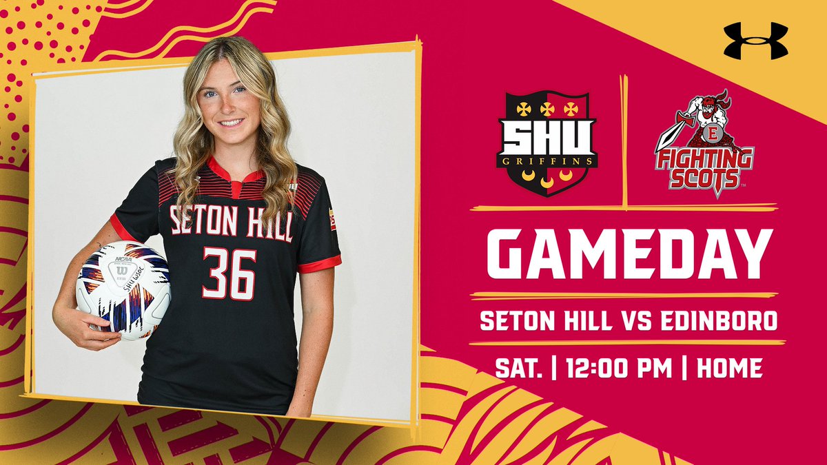 SetonHill_WSOC's tweet photo. GameDay!
12:00pm
HOME
vs Edinboro
Watch: PSAC Network
#ROLLGRIFFS https://t.co/4GHkccmmzK