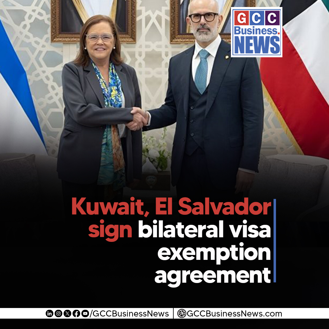 GCCBusinessNews's tweet photo. Kuwait, El Salvador sign bilateral visa exemption agreement
https://t.co/jpMjGFbdxB
#Kuwait #ElSalvador #VisaExemption #VisaWaiver #BilateralRelations #Diplomacy #ForeignAffairs #KuwaitNews #InternationalRelations #GlobalBusiness #GCCBusinessNews @MOFAKuwait https://t.co/GgRH68rxp5