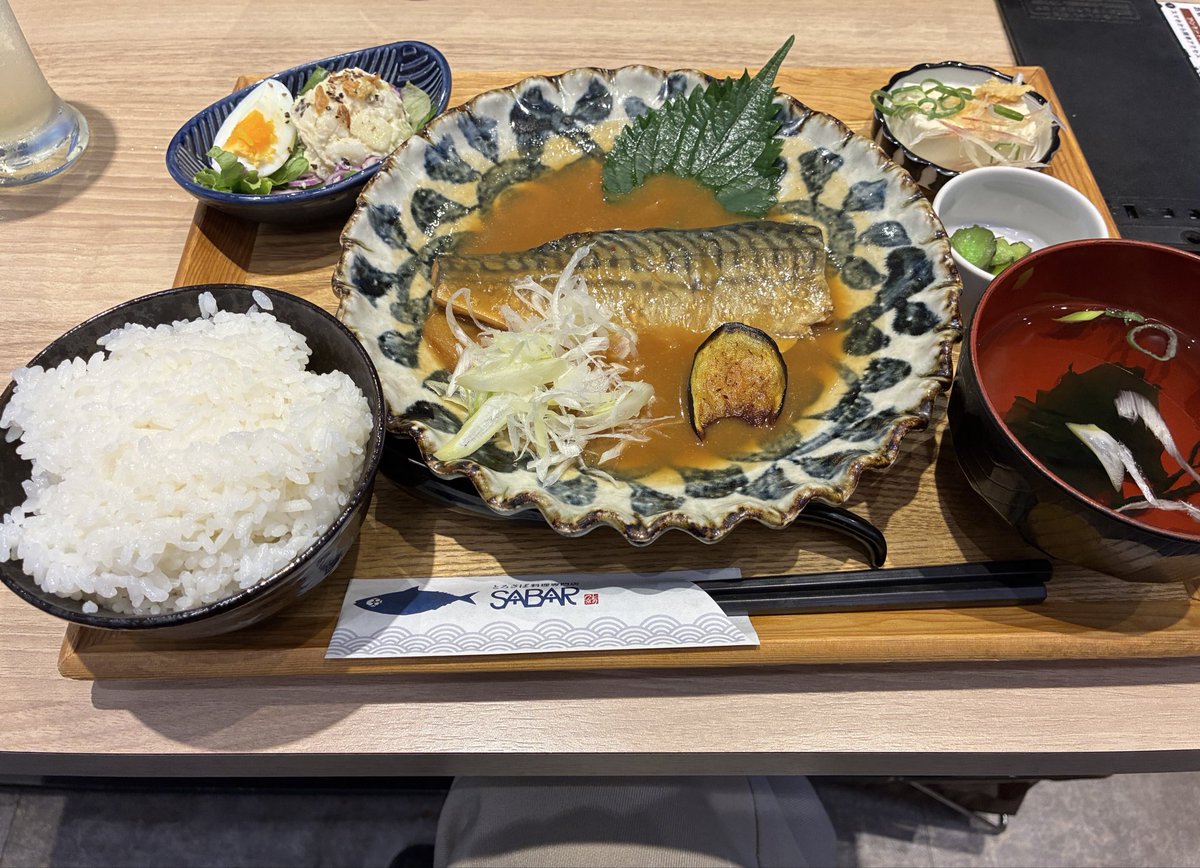 papipupeppepu's tweet photo. 美味かったです、とても。サバ専門店なだけある… https://t.co/VsRjzt1wAN