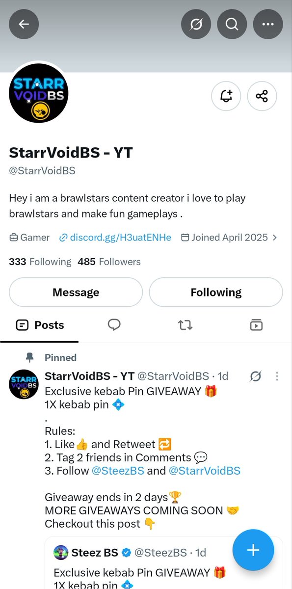 01abcdefghi's tweet photo. @SteezBS @StarrVoidBS Hope to win😣🙏 i love that pin @StarrVoidBS @ooinuai https://t.co/1K1ODRFBjy