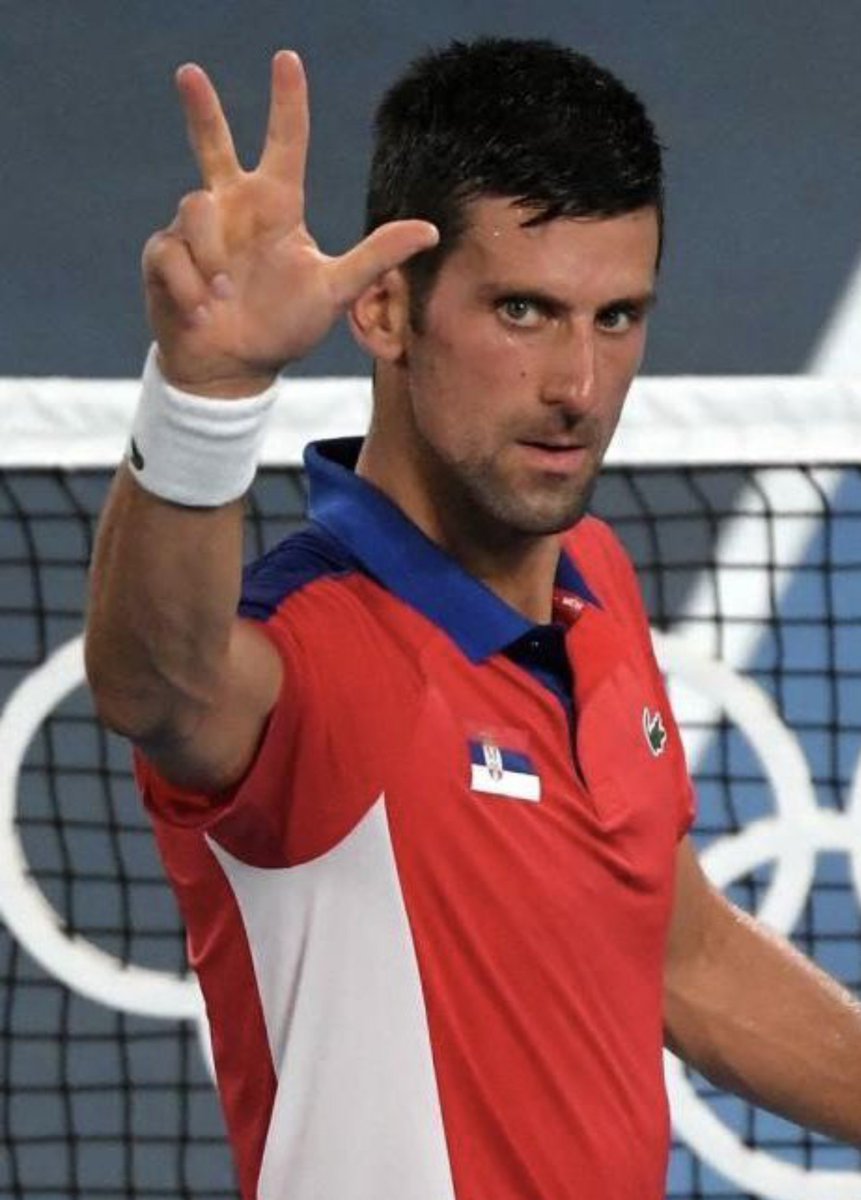 stigaoluka's tweet photo. Apise javi se! Novak Đoković kaže da glasamo za broj 3. https://t.co/o9rfsbdrgS