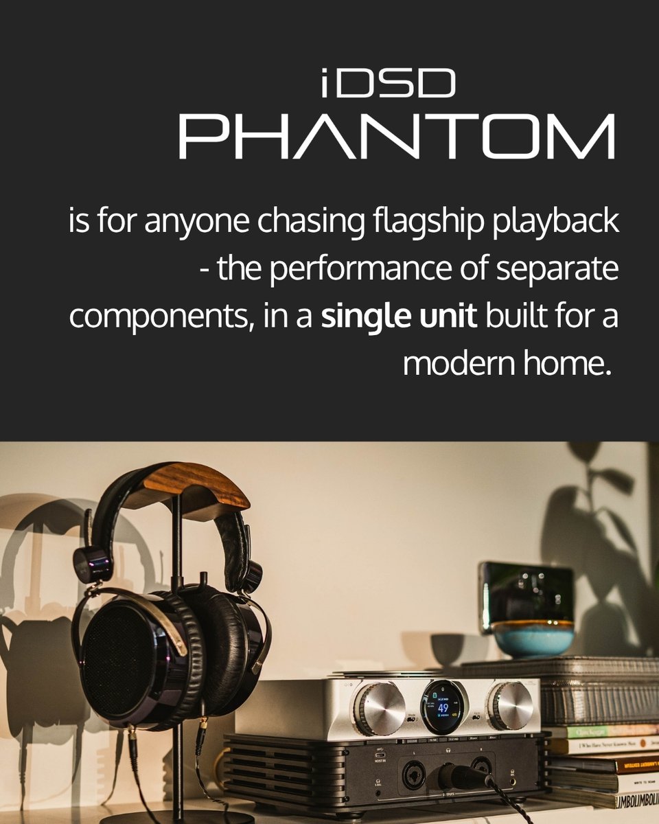 ifiaudio's tweet photo. Swipe to see what separates the iCAN PHANTOM 1.5 from the iDSD PHANTOM 👉 https://t.co/rvhfKNnx6S