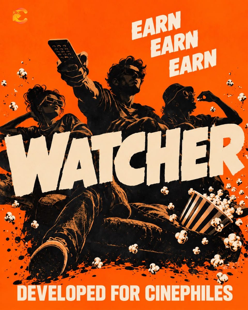 CineflicksOTT's tweet photo. Droppin' in with an EARN, EARN, EARN! 

Entertainment is no longer just a spectator sport. We are turning your movie nights into a highly rewarding experience. With Cineflicks, every hour you stream adds CNF tokens directly to your digital portfolio. You watch the action, and you keep the value. 

Phase 2 is live at $0.003.