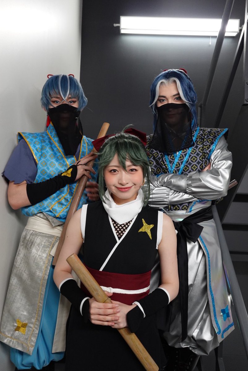 matsu0801ken's tweet photo. ペコポン侵略ミュージカル『ケロロ軍曹』
8日目にご来場頂きまして
誠にありがとうございました!!

素敵なお二人とお芝居出来て
とても楽しい日々ですね。

最後まで侵略するでござる🛸🥷
#ケロミュ https://t.co/rILIf8WMGT