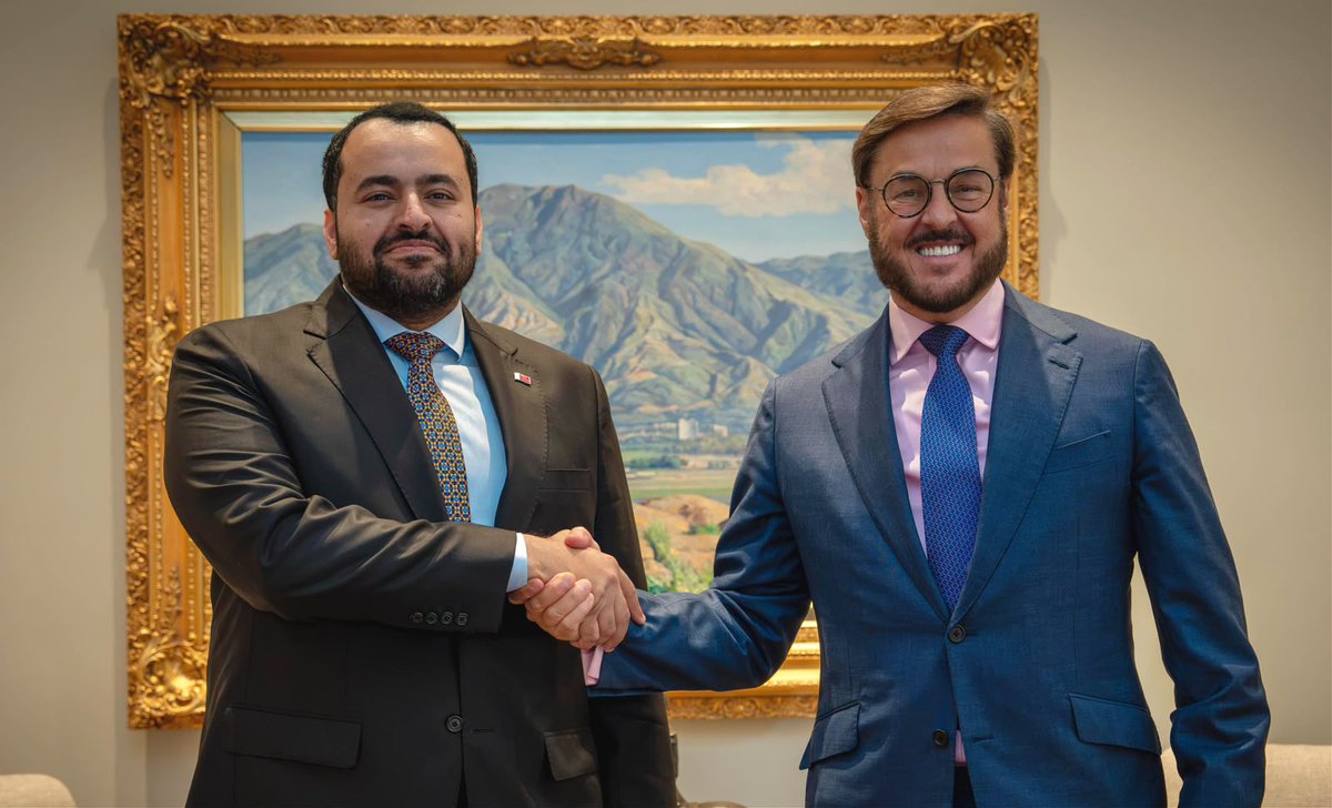 MofaQatar_EN's tweet photo. Minister of State at Ministry of Foreign Affairs @Dr_Al_Khulaifi Meets Several Officials on Sidelines of 81st UNGA Session

New York | September 26, 2026

HE Minister of State at the Ministry of Foreign Affairs, Dr. Mohammed bin Abdulaziz bin Saleh Al Khulaifi met separately on Saturday with HE Minister of Foreign Affairs of the Bolivarian Republic of Venezuela, Felix Plasencia; HE Minister of Foreign Affairs, International Cooperation, and Francophonie of the Democratic Republic of the Congo, Therese Kayikwamba Wagner; HE State Secretary for Foreign and Global Affairs of the Kingdom of Spain, Diego Martinez Belio; HE US Deputy Secretary of State, Christopher Landau; HE Presidential Envoy and Senior Advisor for Africa at the US Department of State, Massad Boulos; HE US Assistant Secretary of State for Western Hemisphere Affairs, Juan Segura, on the sidelines of the 81st session of the United Nations General Assembly.

The meetings discussed cooperation relations and ways to support and boost them, the latest developments in the region, as well as a host of issues of common concern.

#MOFAQatar
#QatarAtUN
#UNGA81