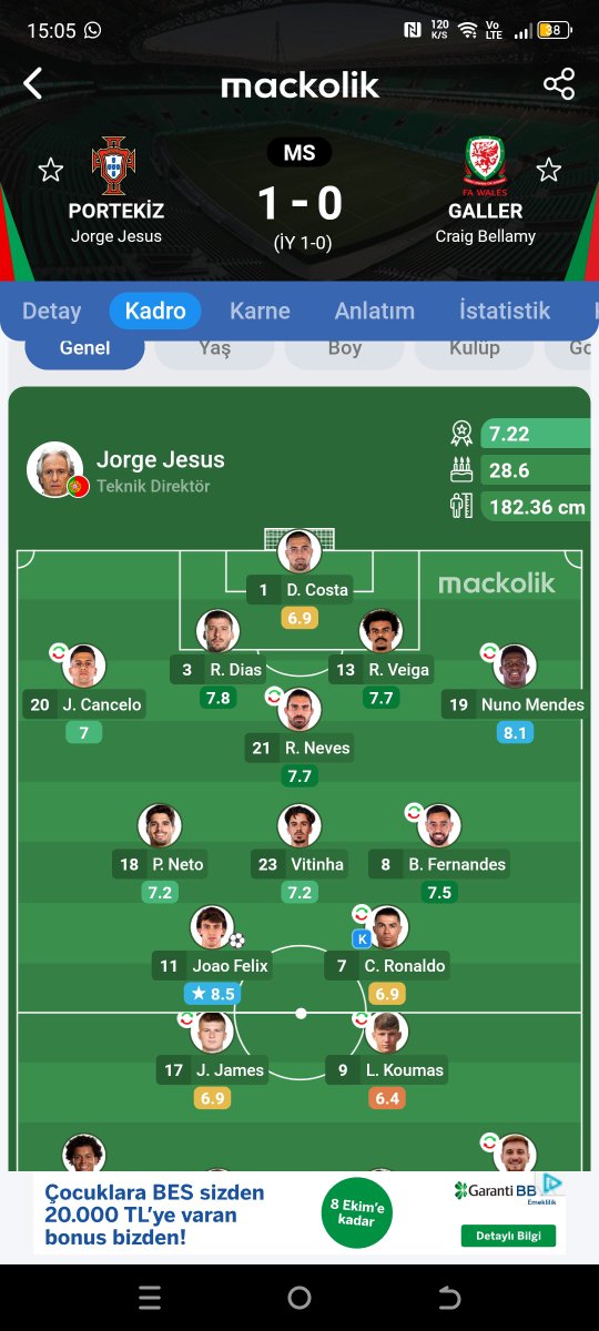 juniorleminaa's tweet photo. @ichbindon Al bak maçkoliktede en düsük ronaldo oçu hahahahahhahaha https://t.co/kOFuPdBPX1