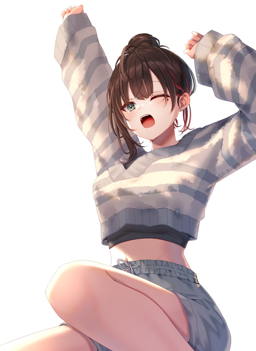 Nota_i30's tweet photo. ☀️🥱🛏️

#絵月ゆい https://t.co/jpMIH8BqEi
