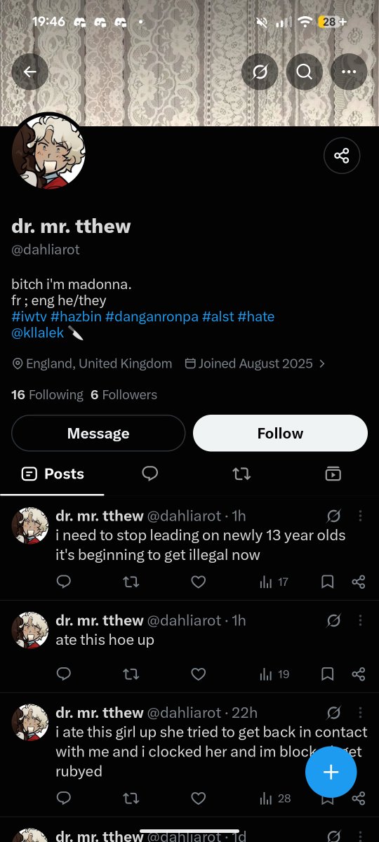 raytorofucker's tweet photo. @soapiiebleh @dahliarot Justs so you know exactly who you're interacting with https://t.co/0fMIIzA9Ue